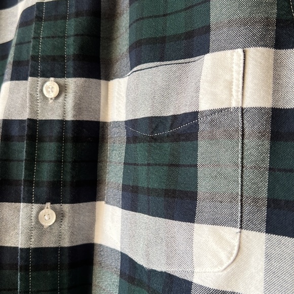 J. Crew button down plaid Oxford shirt. EUC - Picture 6 of 8